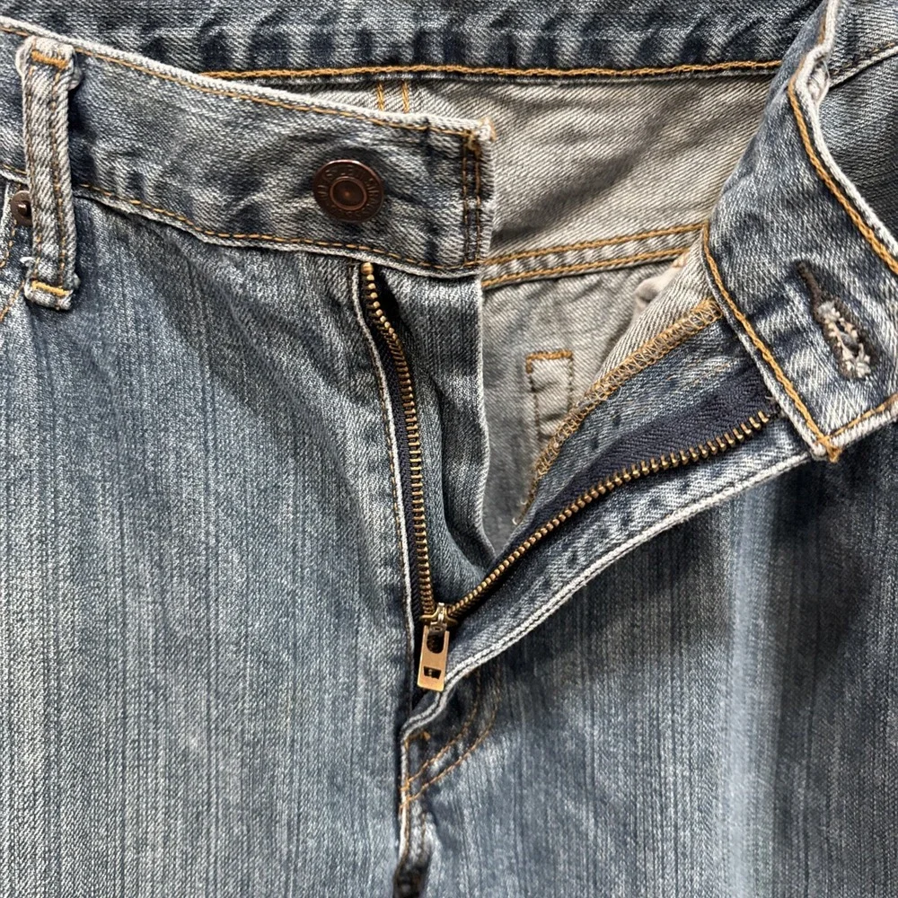 Levi's 559 Relaxed Straight Fit Rugged‎ Blue Denim Jeans Mens Sz 36 x 32